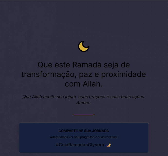 Guia Prático Ramadã 2026: Planners, Receitas e Organização